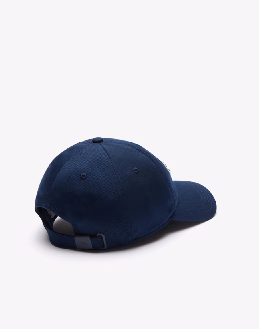 Casquette Lacoste original coloris bleu — vue 2