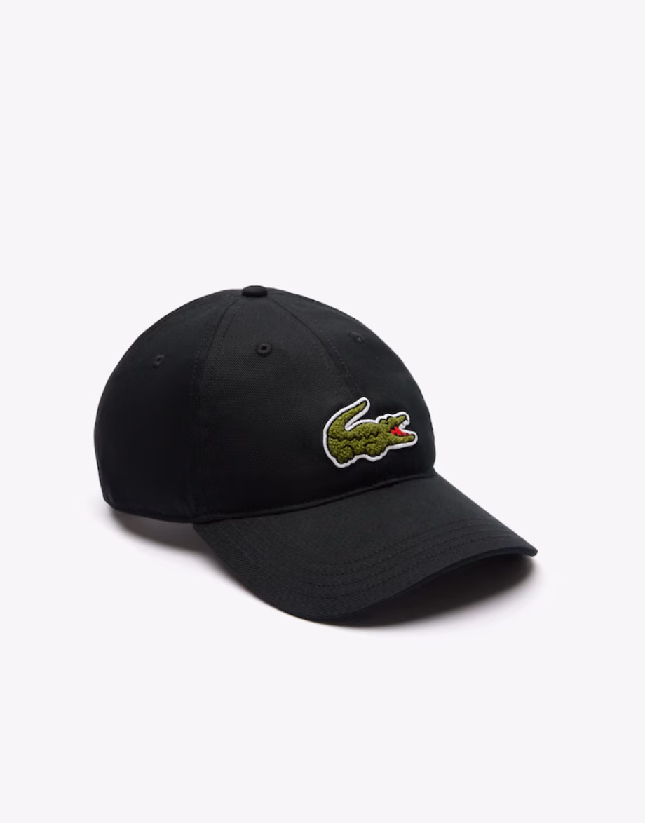 Casquette Lacoste original coloris noir — vue 2